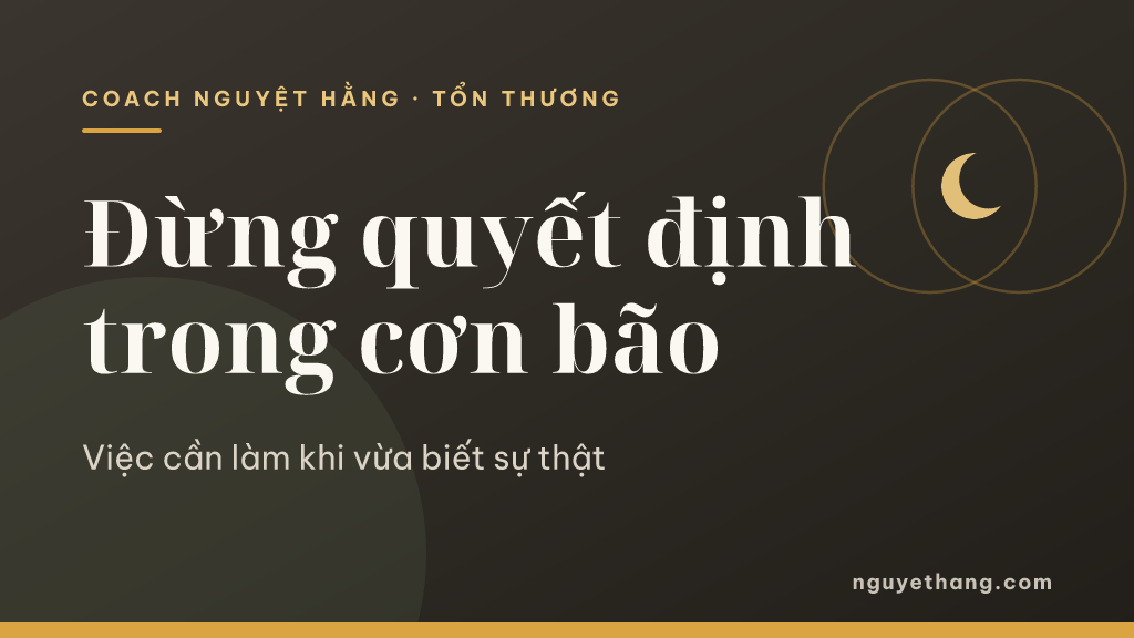 Phát hiện chồng ngoại tình nên làm gì đầu tiên? Đừng quyết định trong cơn bão